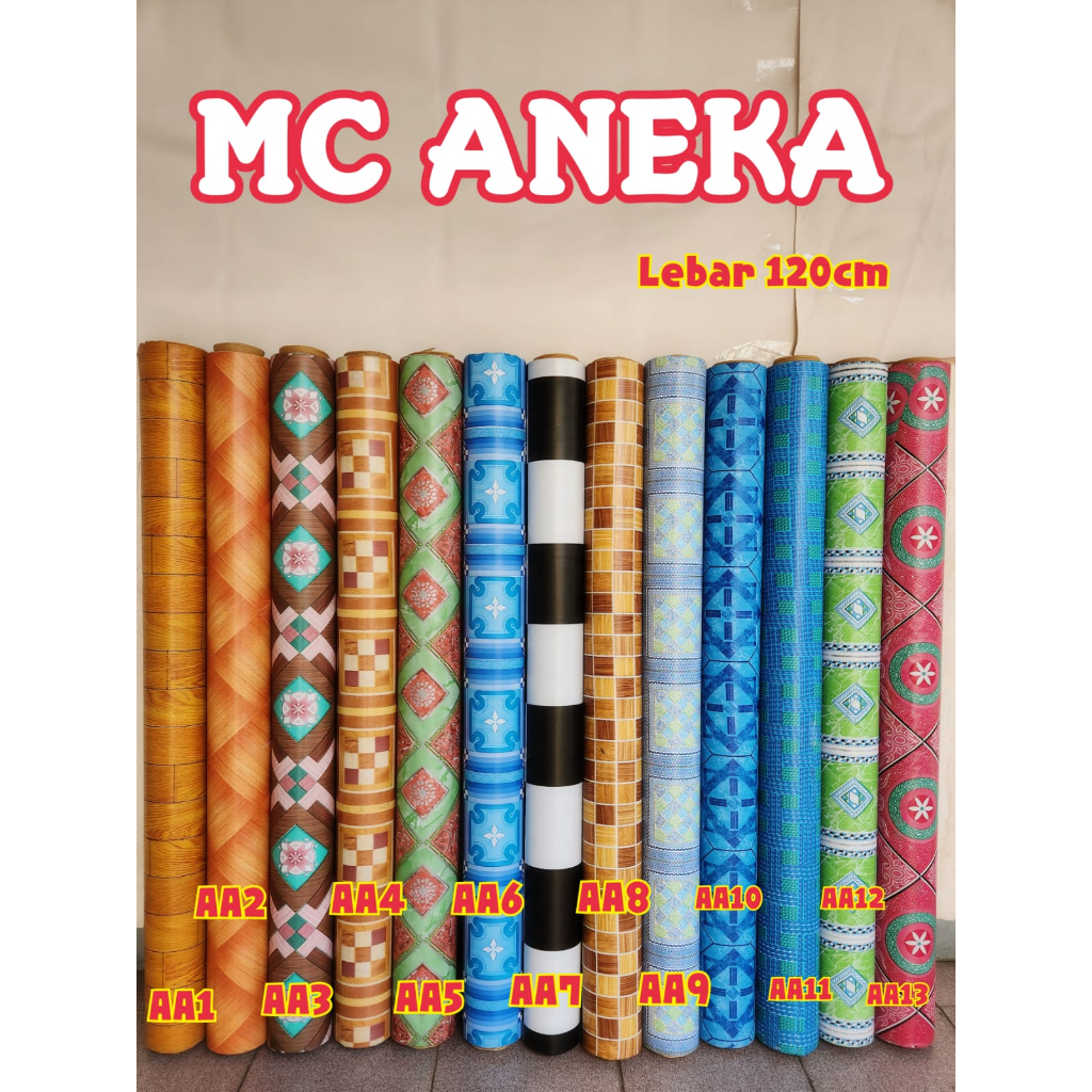 Karpet Vinyl Lantai Meja per ROLL AA ROLL