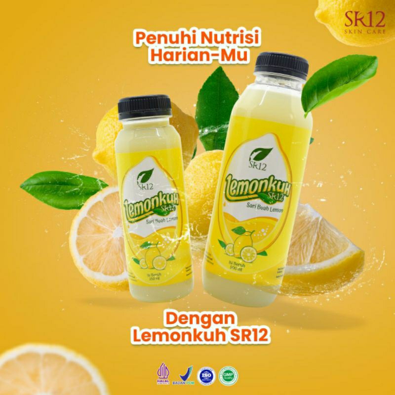 

LEMONKUH - HERBAL SR12 - Minuman kecantikan kesehatan 250ml 500ml