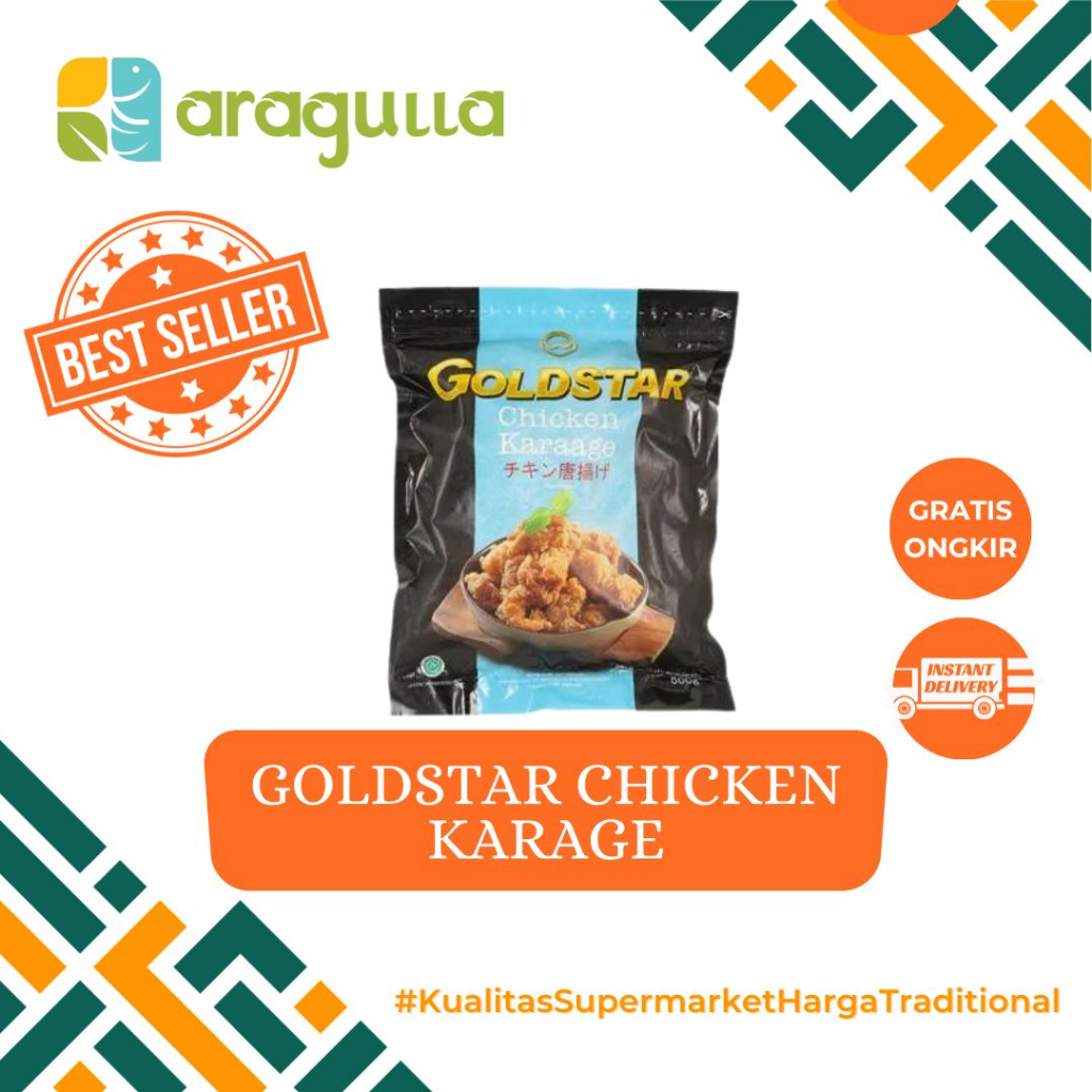 

Goldstar Chicken Karage [Sayur - Sayuran Segar Instant / Express Surabaya] - Aragulla