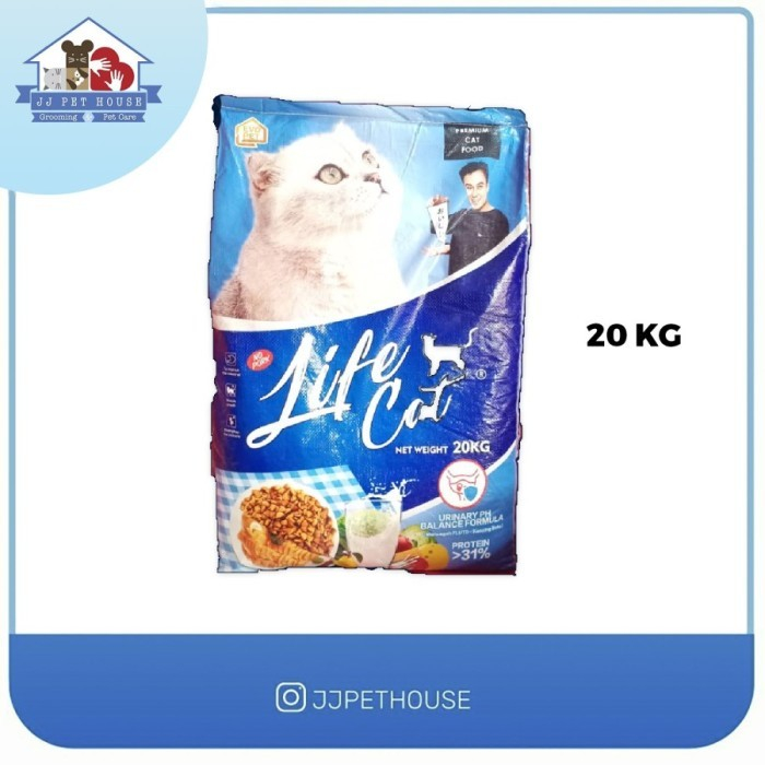 LIFE CAT 20KG DRY FOOD MAKANAN KUCING