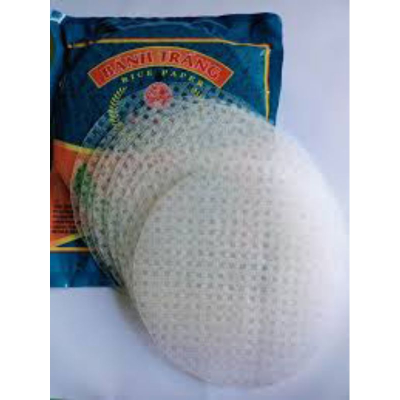 

Bhan Trang Rice Paper Bulat 22cm 7Lembar Halal - Ricepaper Kulit Lumpia Vietnam