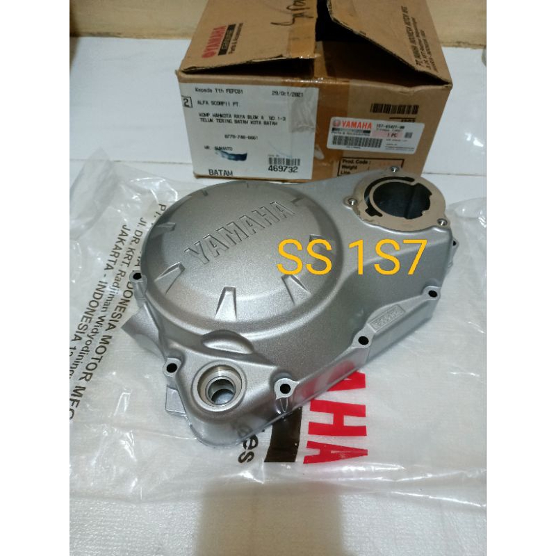 cover crankcase blok bak klos jupiter mx lawas lama new 135 elang tidak klos kopling origional 1s7 e