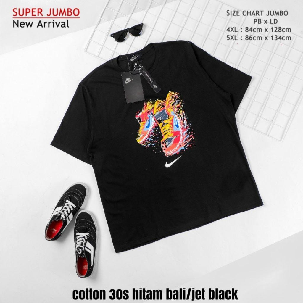 KAOS JUMBO PRIA SIZE 4XL 5XL BIG SIZE - KAOS PRIA JUMBO SUPER BESAR - KAOS PRIA JUMBO SIZE 4XL 5XL -