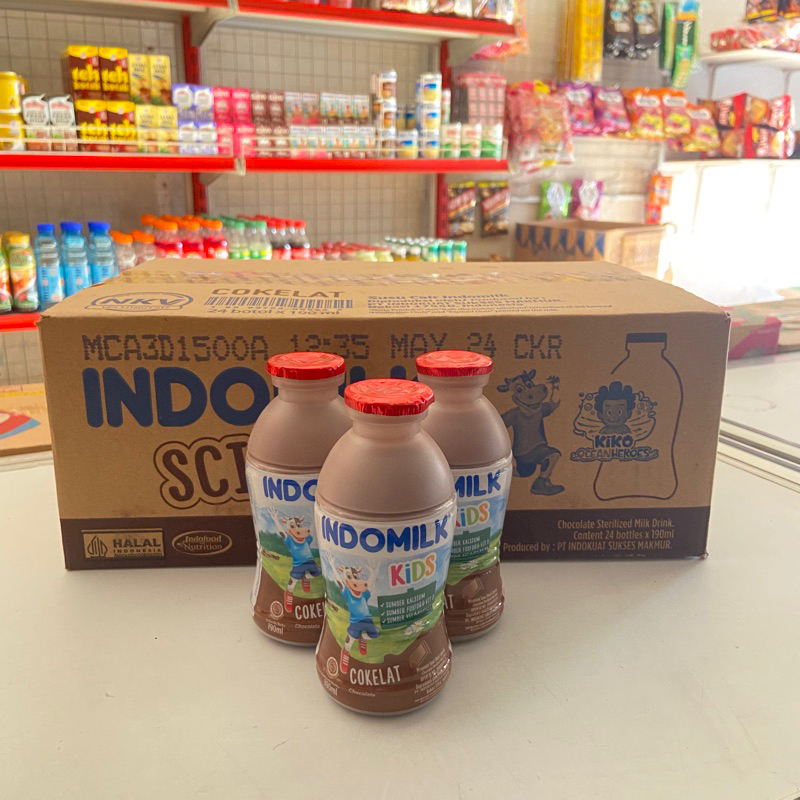 

GROSIR SEMBAKO - Indomilk Kids Botol Coklat