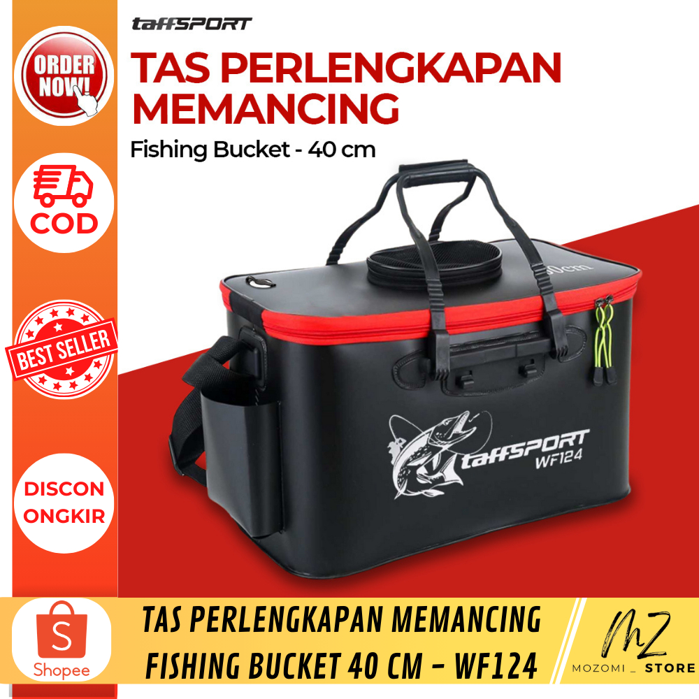 Tas Perlengkapan Memancing Fishing Bucket 40 CM / Aksesoris alat memancing / tas alat pancing