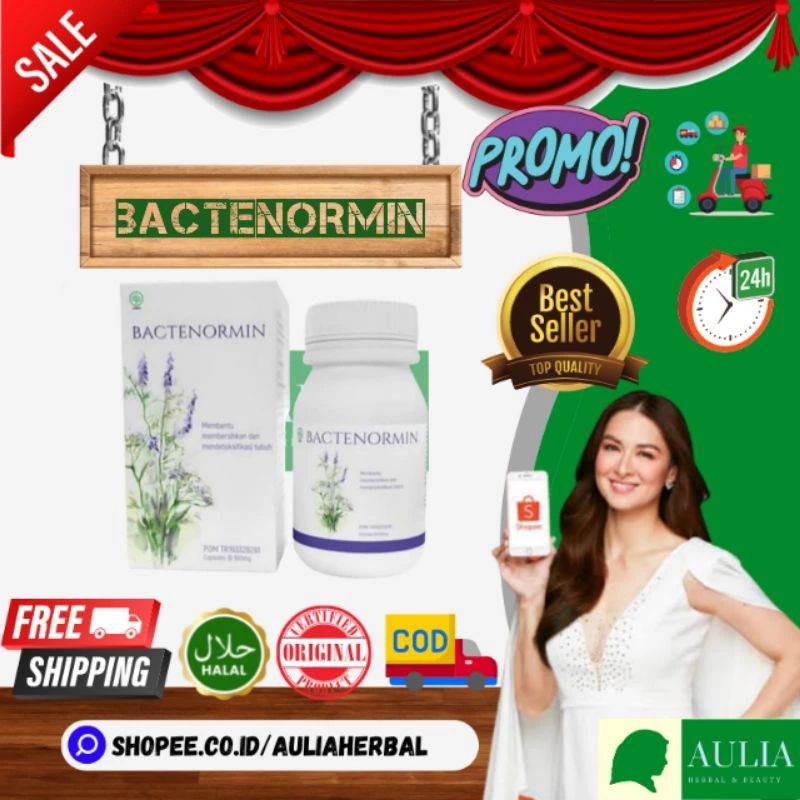 Bactenormin Asli 100% Original Obat Parasit Tubuh Asli Herbal