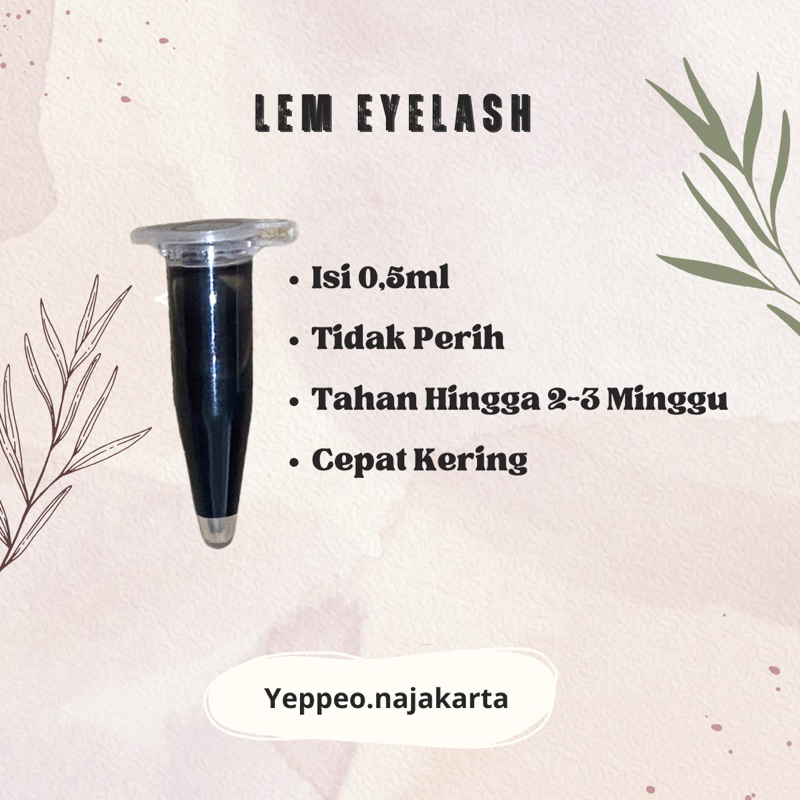 Lem Eyelash Extension / Eyelash Extension Glue