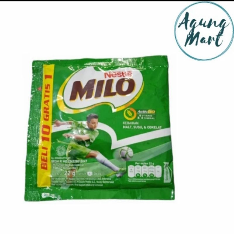 

Milo Healthy Drink Activ-Go Sct 22g