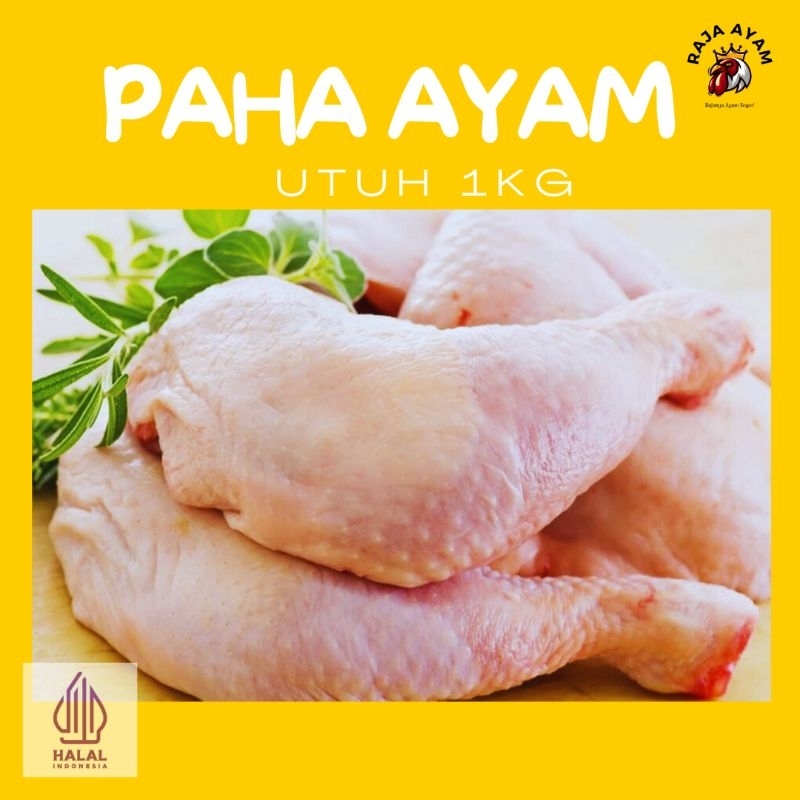 

PAHA AYAM UTUH 1KG ( PISTOL )