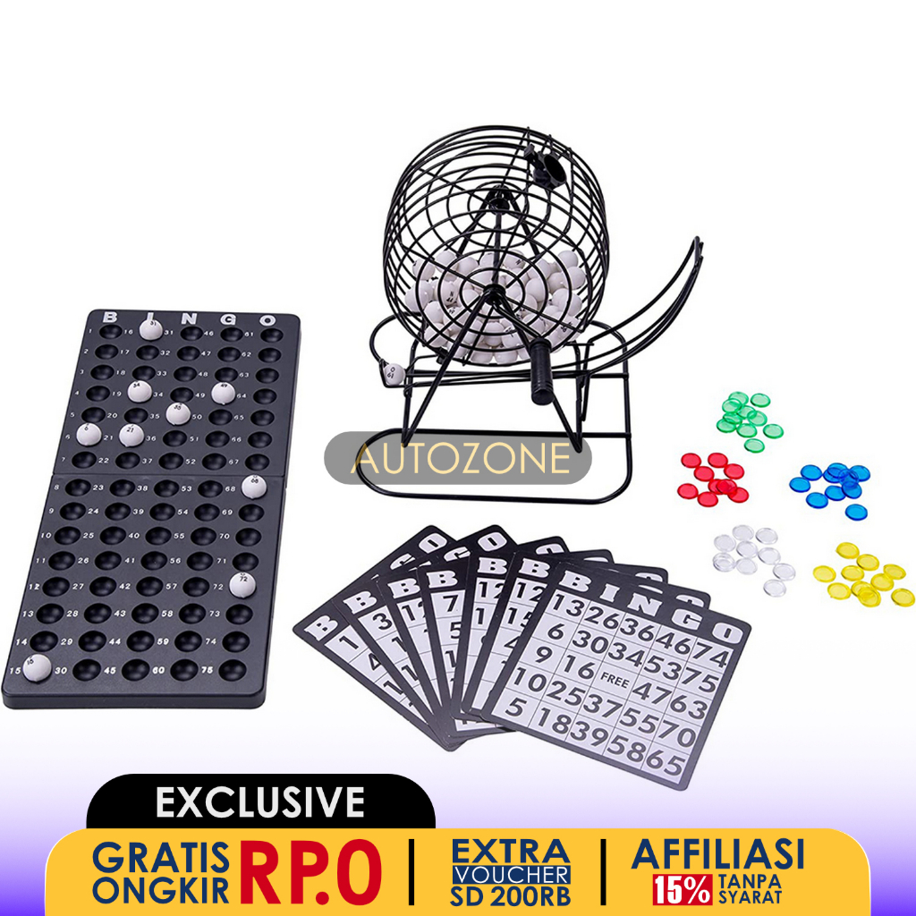 ENS.DE Permainan Bingo Set - ZP001