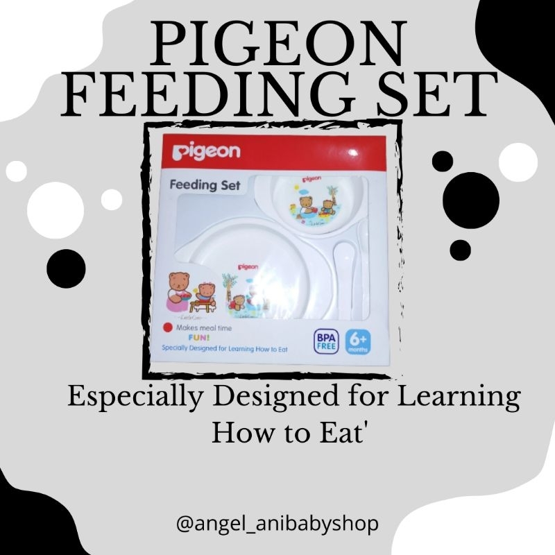PIGEON FEEDING SET ALAT MAKAN BAYI