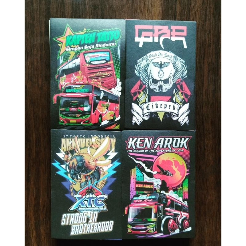 

STIKER BUS 400 PCS