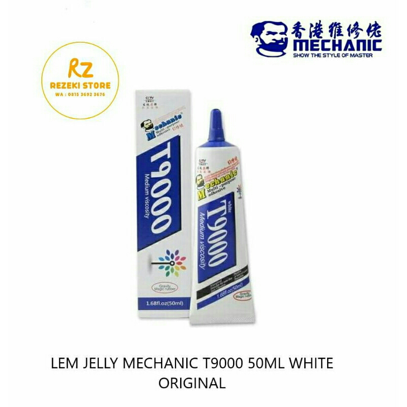 

Lem Lcd Touchscreen Mechanic T9000 50ML White Original