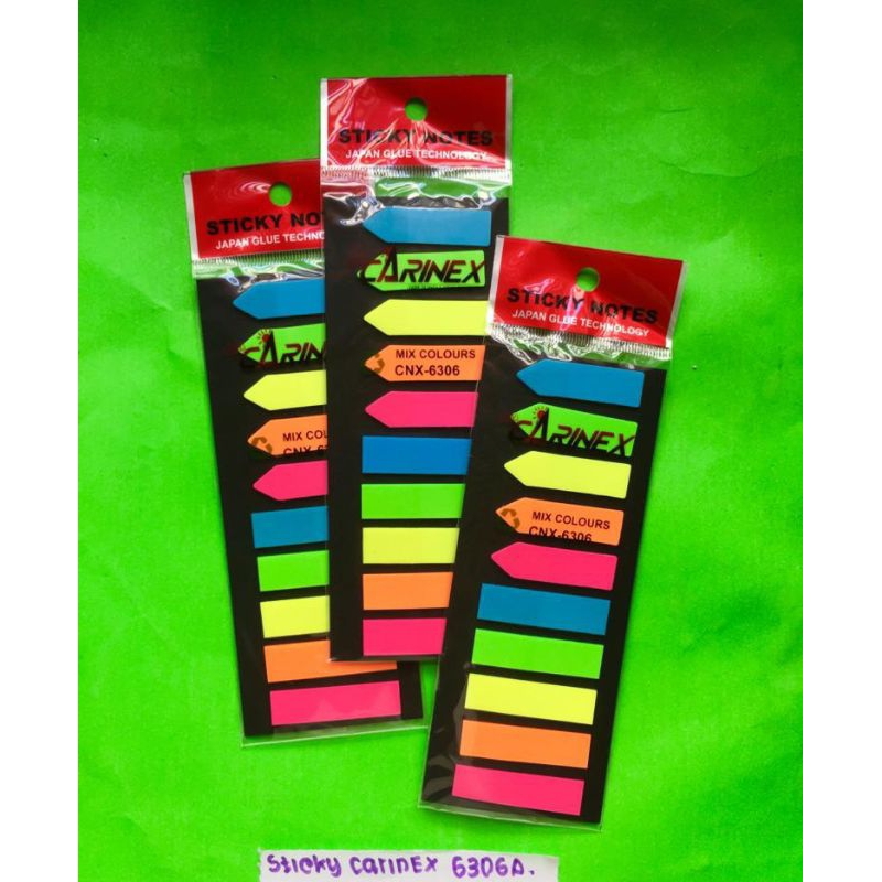 

CARINEX STICKY NOTE 6306A MIX COLOURS