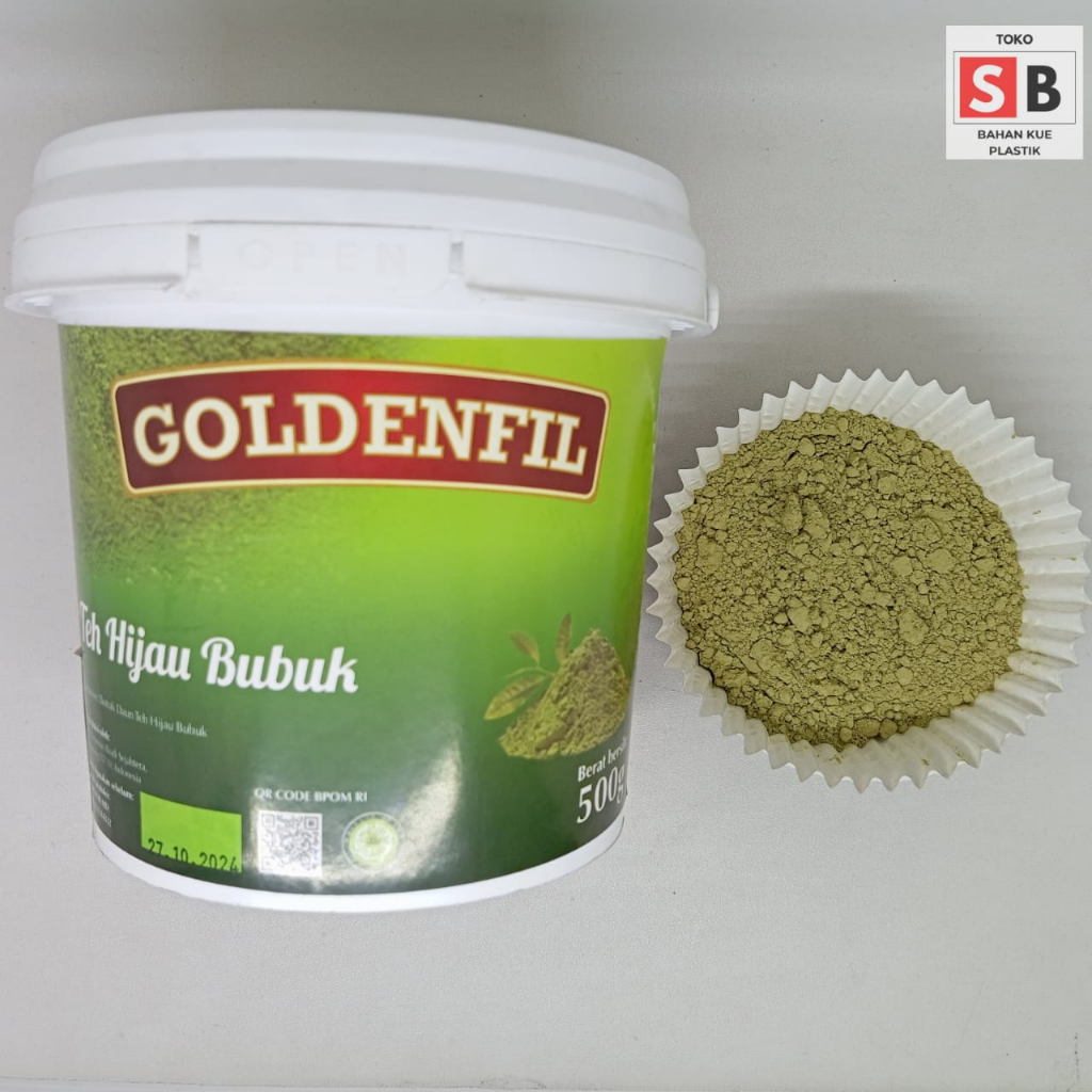 

GOLDENFIL GREENTEA POWDER/ MACTHA POWDER / 25GR, 50GR, 100GR, 1PAL.