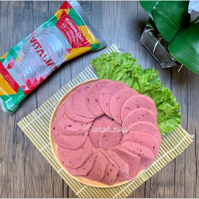 

Vitalia Burger Sapi Kecil 280gr [Isi 20 pcs]