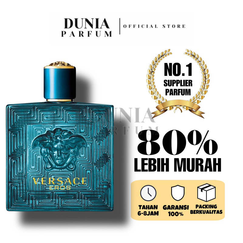 (READY STOCK) PARFUM PRIA  V3RS4CE ER0S ORIGINAL SINGAPORE 100ML TAHAN LAMA