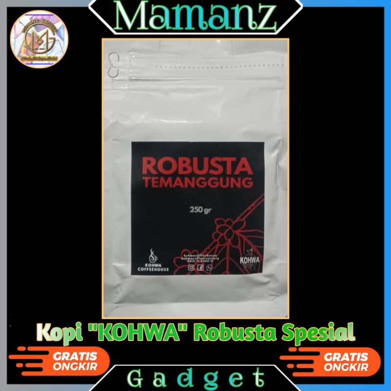 

Kopi Robusta "KOHWA" Spesial 100% murni