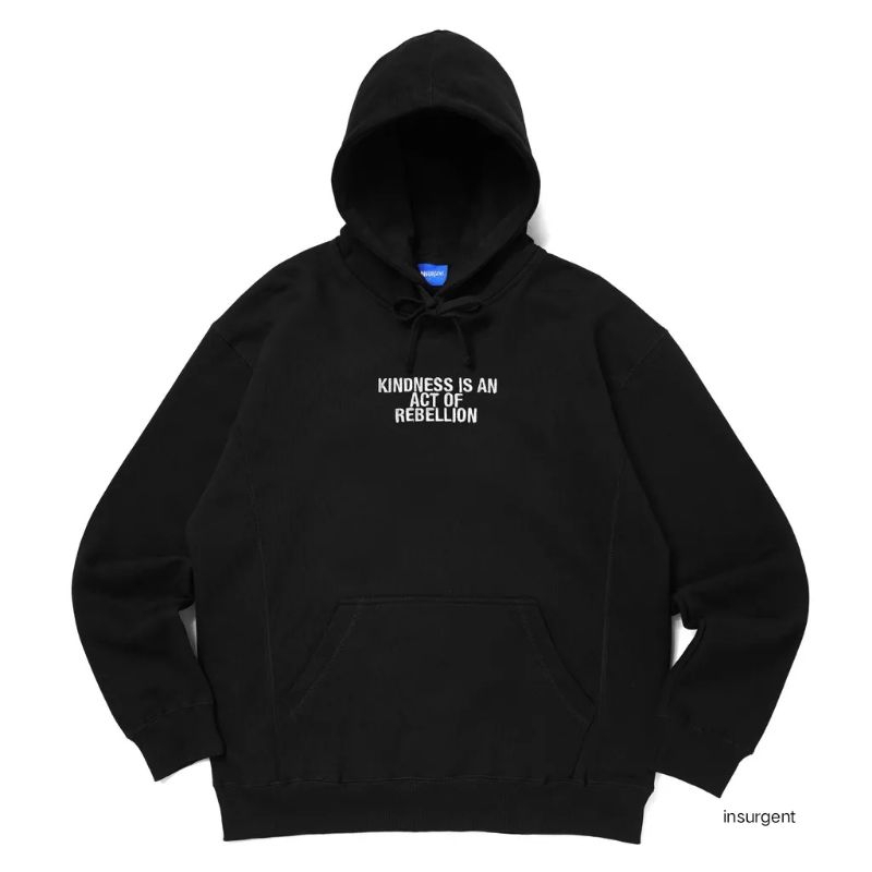 Hoodie insurgent black unisex sweater jaket distro