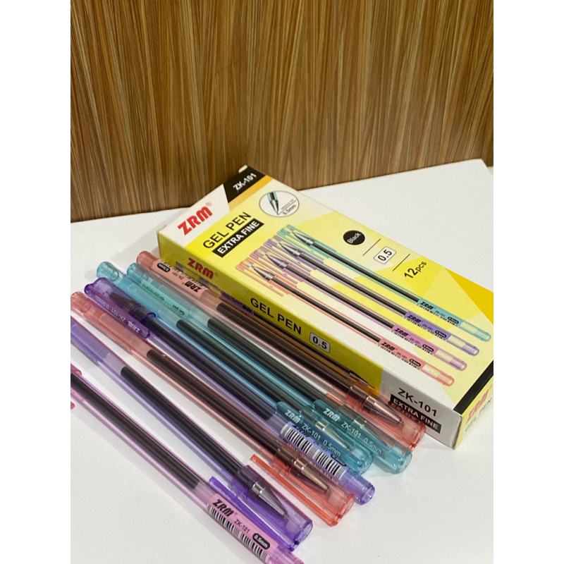 

Ballpoint Gel ZRM ZK-101 0,5mm ls/pak/12pcs