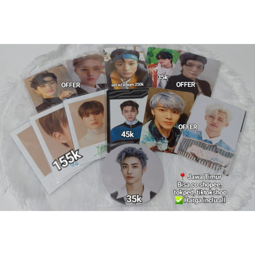 [READ DESC] WTS AAB Photocard Polaroid SG20 Jeno Jaemin Renjun Jaehyun Winwin Yuta Taeyong Johnny Su