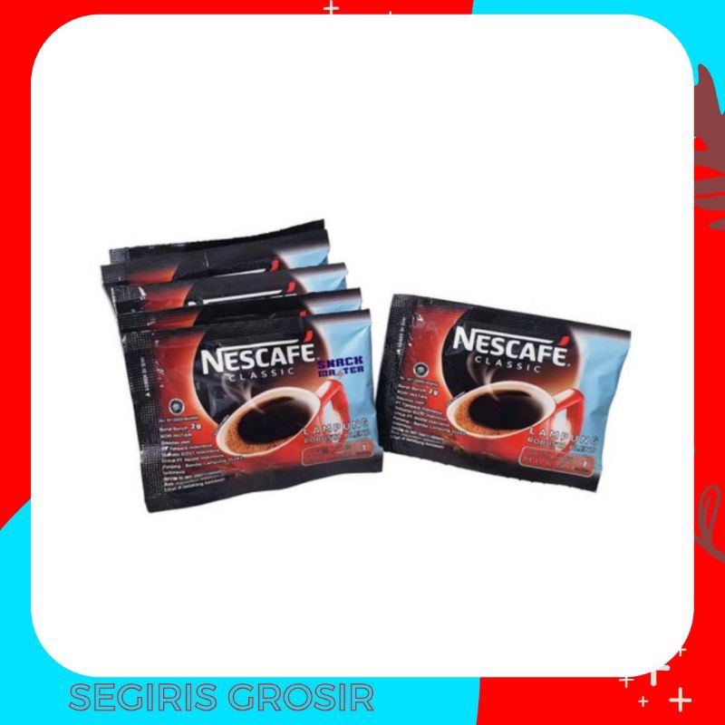 

Nescafe Classic Kopi Instan renceng kecil isi 10