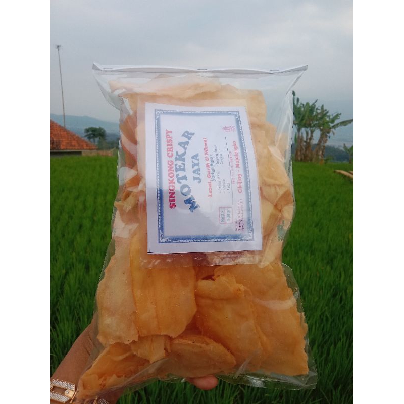 

Keripik Singkong krispi rasa BBQ 250gr