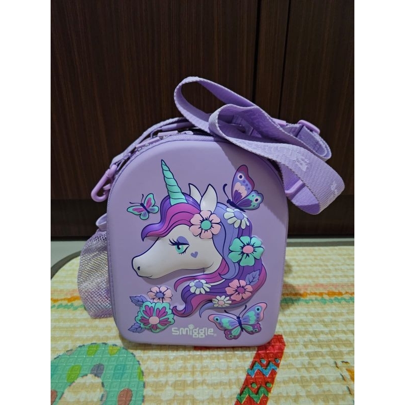 Tas lunch box unicorn smiggle ori hand carry dari malaysia