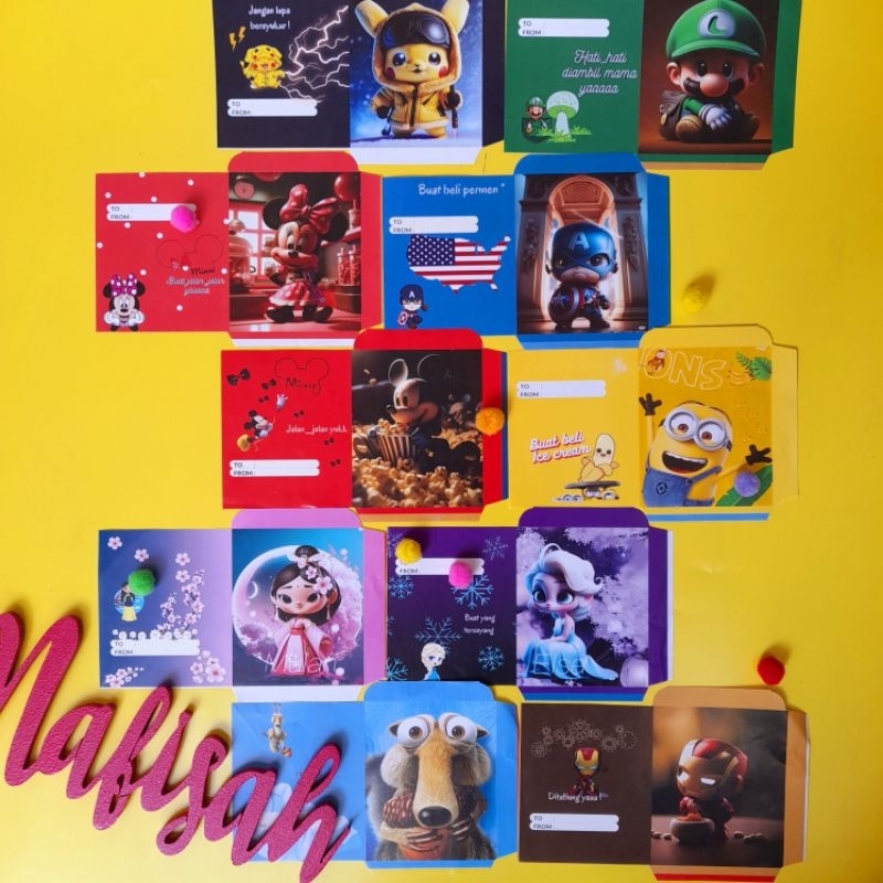 

1000 LEMBAR AMPLOP MEDIUM DISNEY