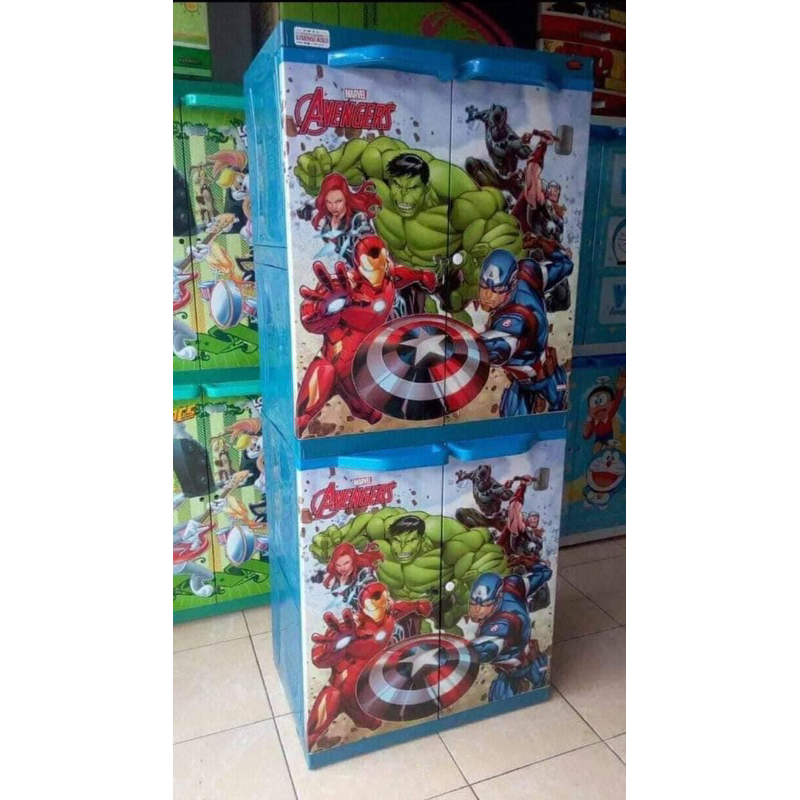 lemari plastik naiba karakter avenger / naiba 9264 AVD