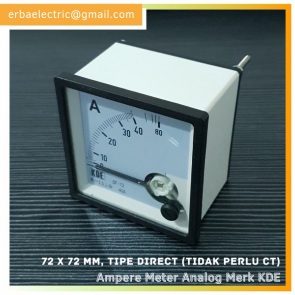 Ampere Meter Panel Meter Analog Panel Meter SF-72 30A Direct Limited