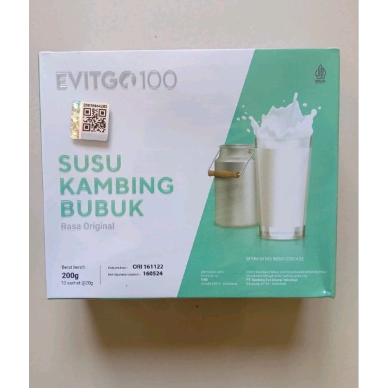 

Susu Kambing Etawa Organik Evitgo 100