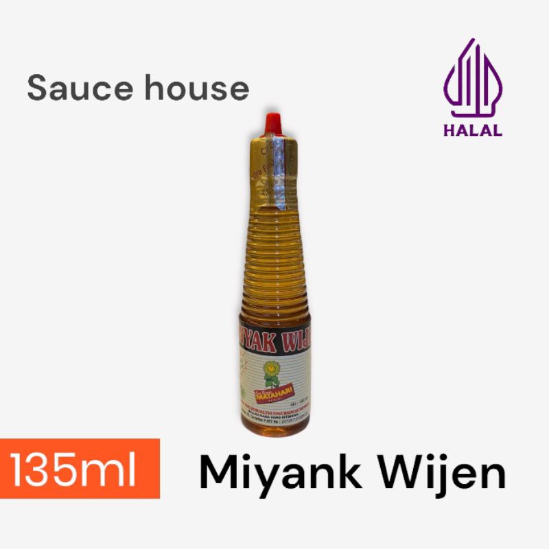 

MINYAK WIJEN (135ML) | Halal | Cap Bunga Matahari