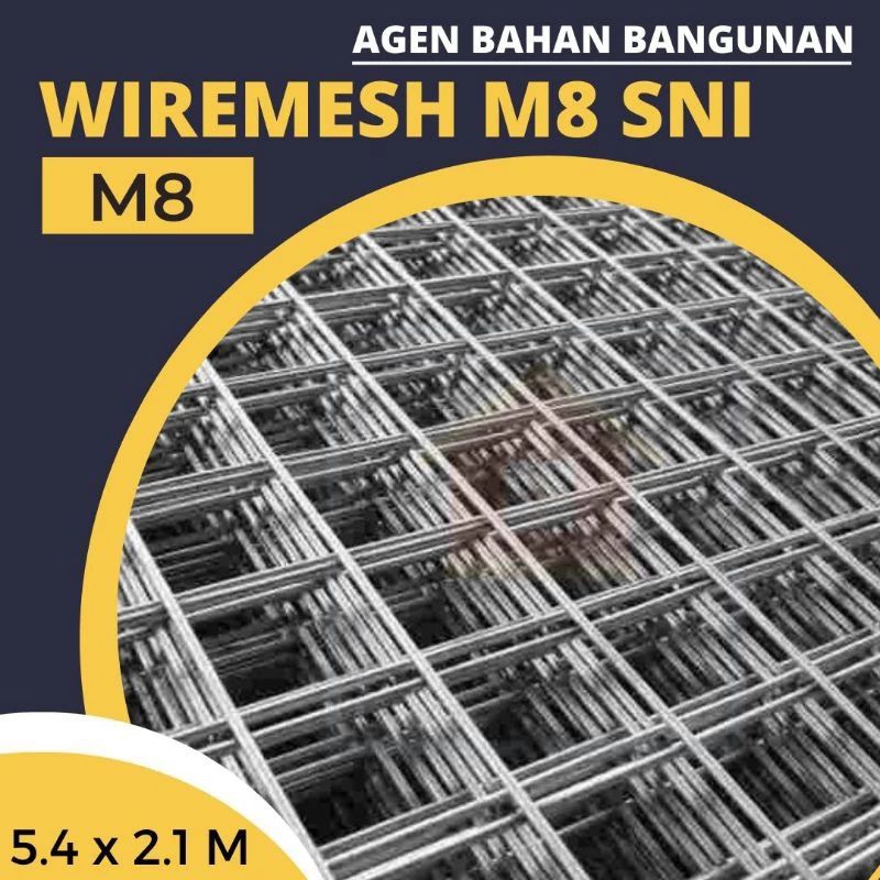 Wiremesh M8 SNI (2) / Wiremesh 8MM SNI (2) (Free Ongkir Jabodetabek)