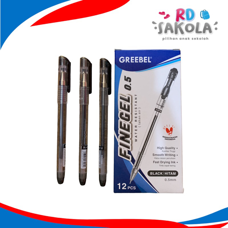 

Pulpen Pena Greebel Fine Gel 0.5 / (1 PCS)