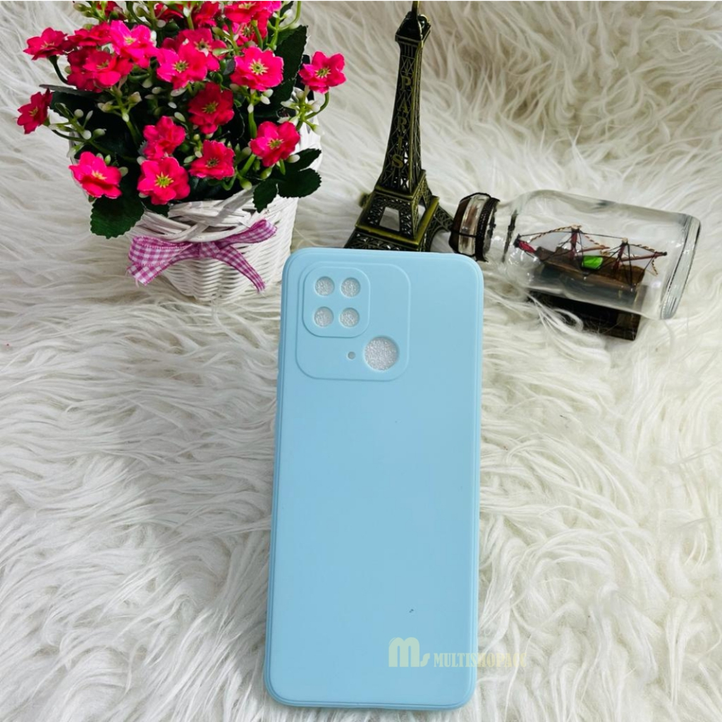 [SE] Soft Case Xiaomi Redmi 10C Softcase Candy Kamera Square Edge Pastel