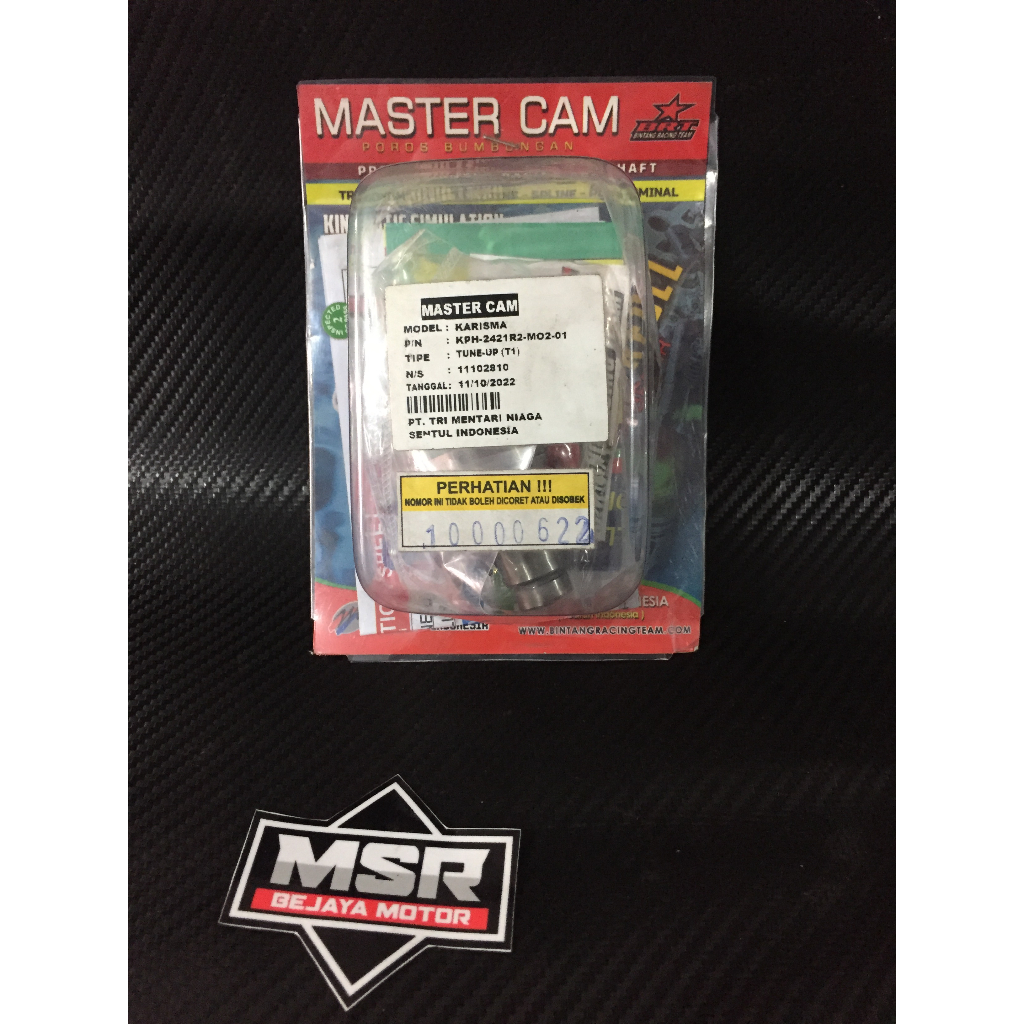 MASTER CAM BRT NOKEN AS BRT AS KLEP BRT Karisma / Supra X125