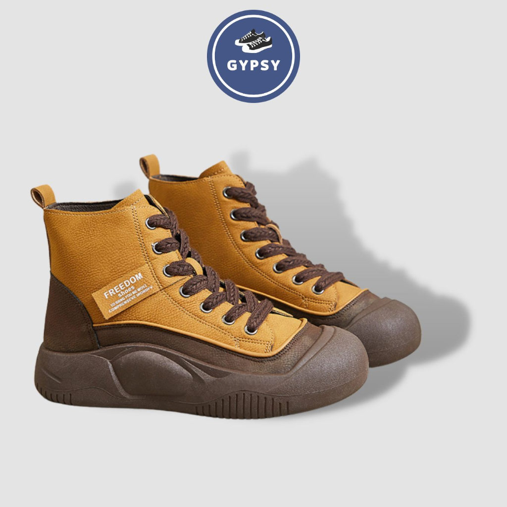 Gypsy - Sepatu Sneakers Wanita Terbaru Nyaman Style Kekinian Bahan Pu Import Gretta