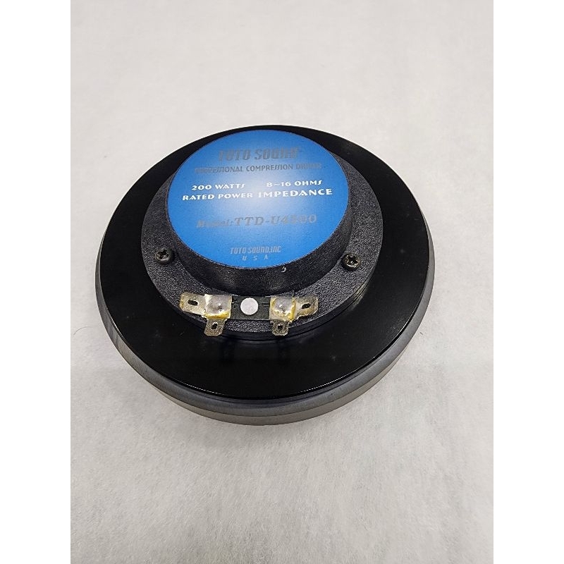 compresion driver tweter toto sound TTD U 4500 / U4500 VC 2 inch