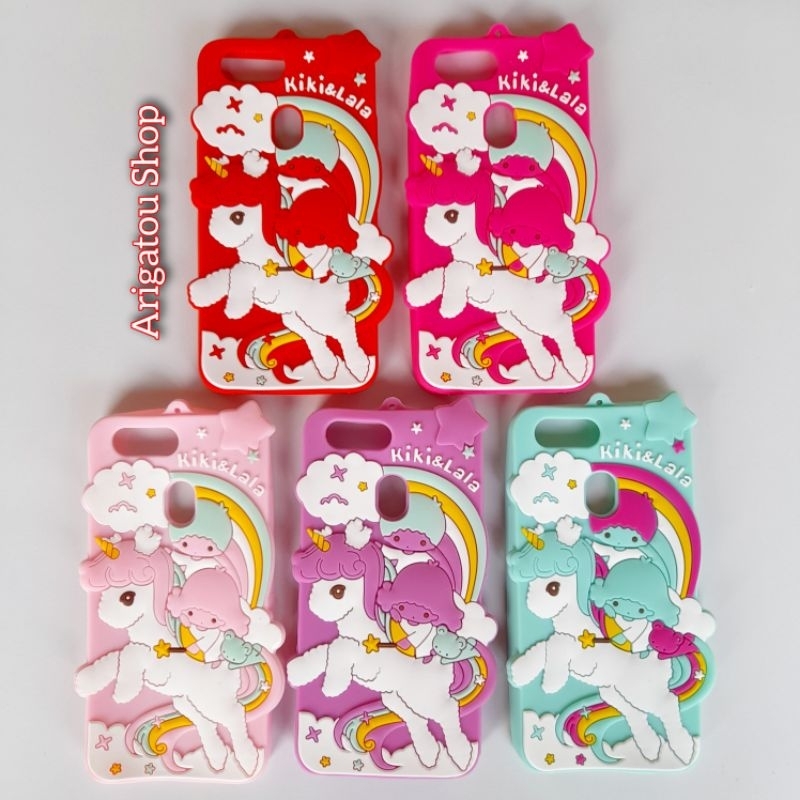 Oppo F5 Case Softcase Boneka Karakter Kuda Poni Unicorn