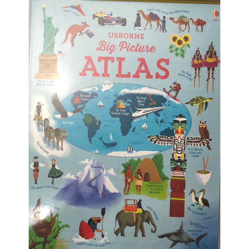 Usborne Big Picture Atlas