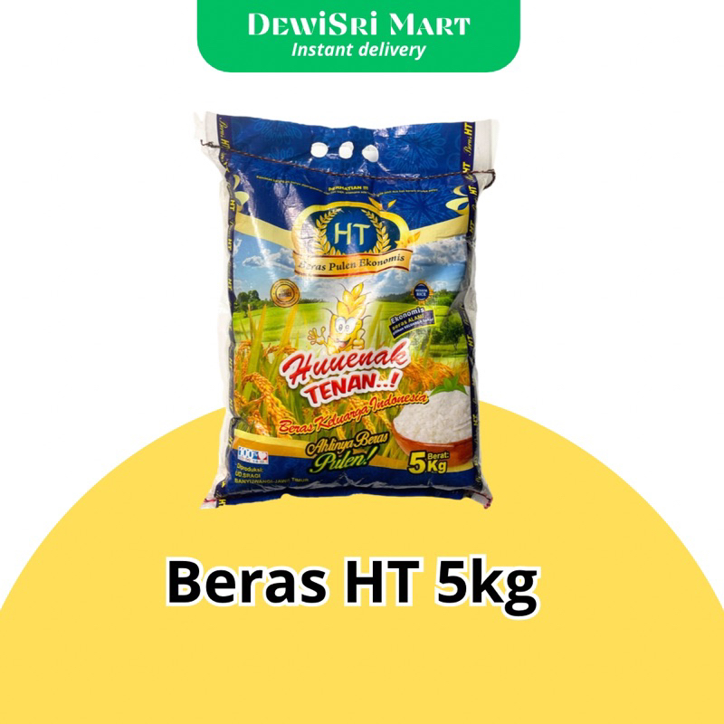 

Beras HT 5kg - Dewi Sri Mart