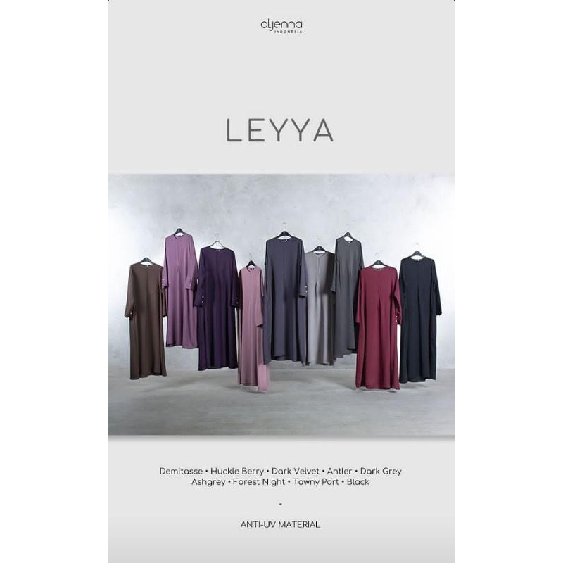 Leyya Dress Black by Aljena