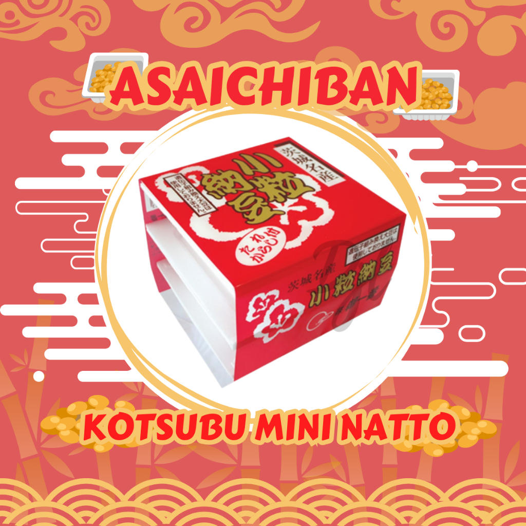 

Asaichiban Kotsubu Mini Natto 120g isi 3 pcs 1 Pak