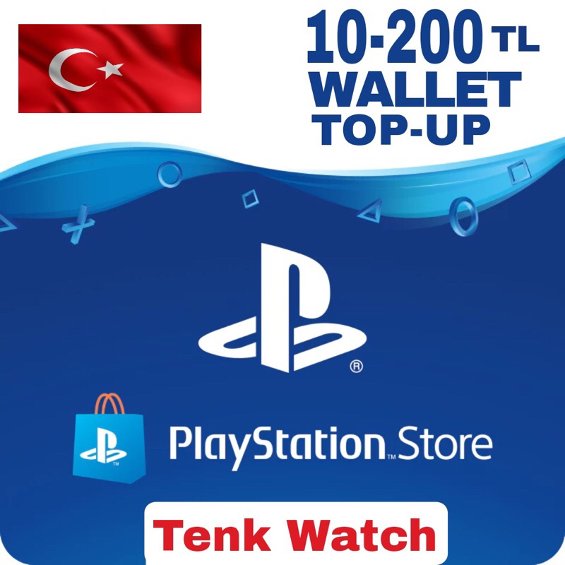 WALLET PLAYSTATION NETWORK TURKI PS4 PS5 TURKEY