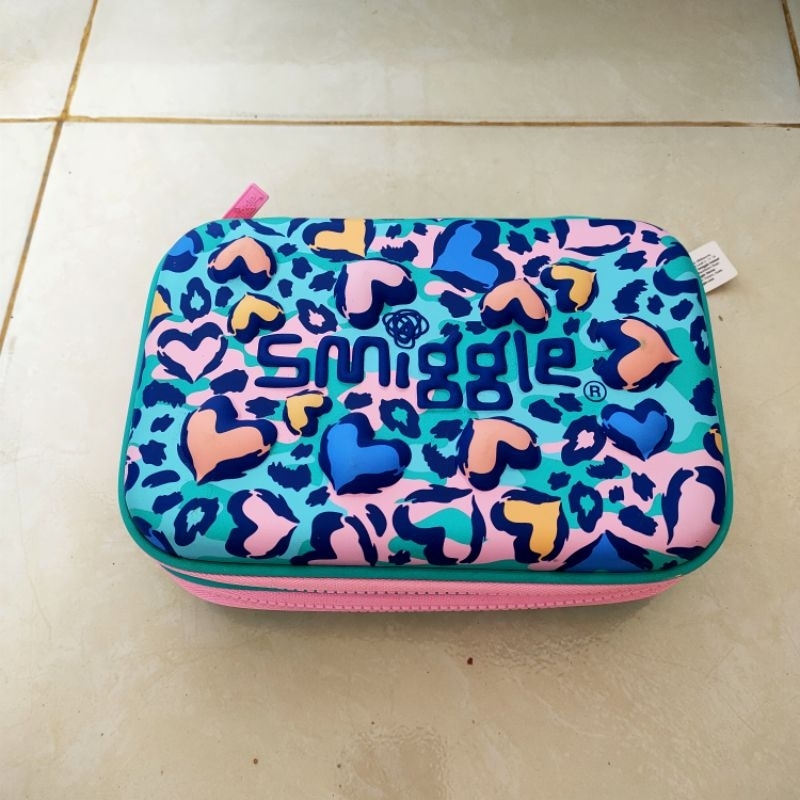 

Smiggle pencil case double decker Original