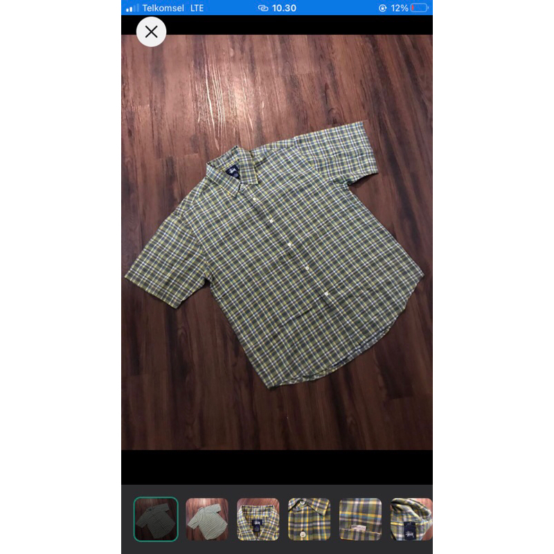 Kemeja Stussy Second Original