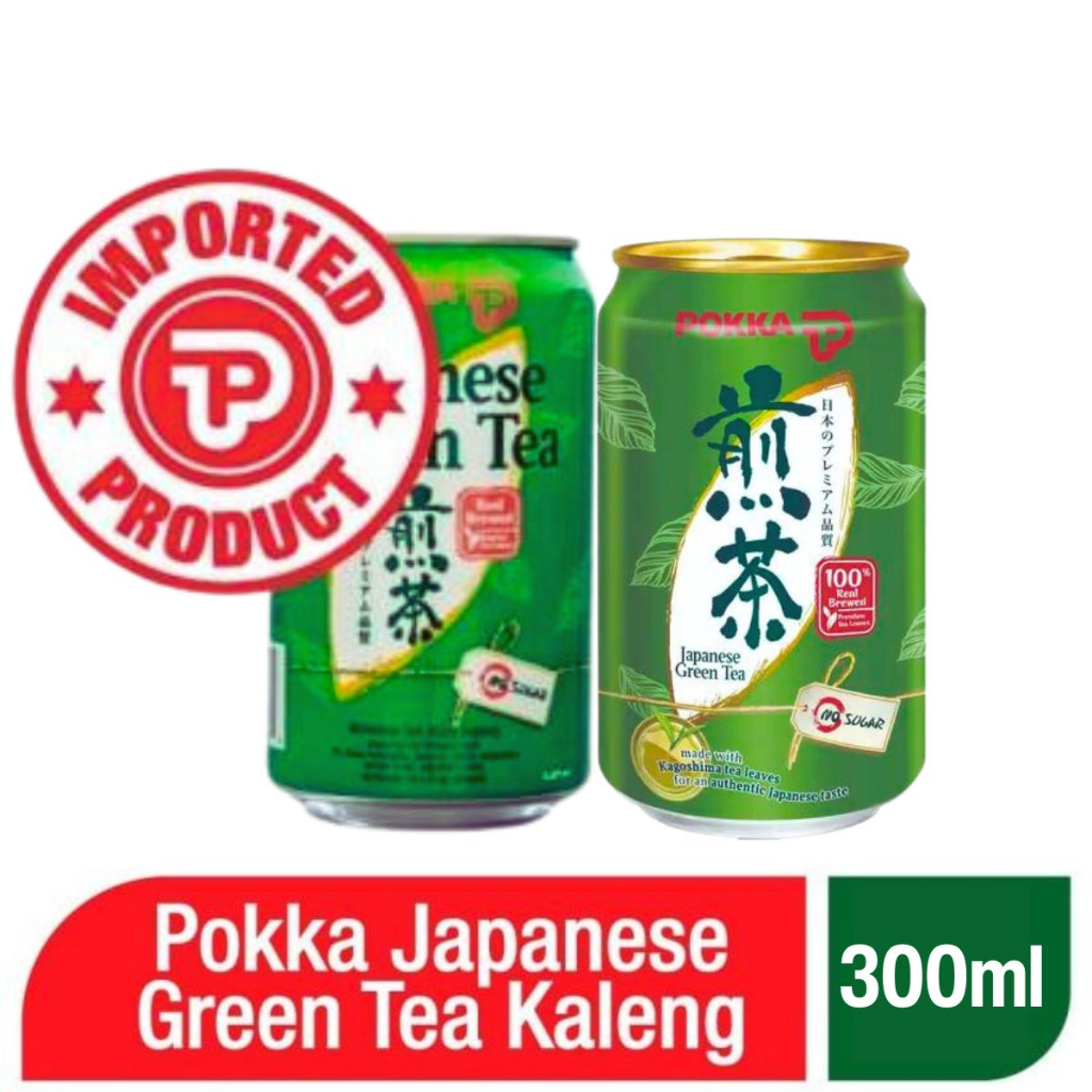 

Pokka Japanese Green Tea Kaleng 300ml No Sugar Tawar