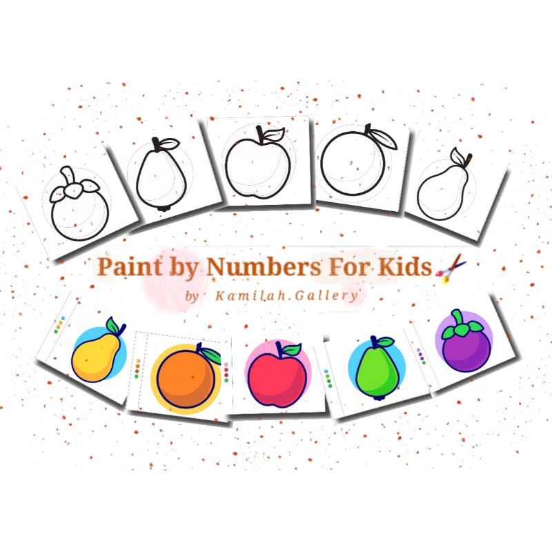 

Media Lukis Gambar Buah dan Contoh Warna