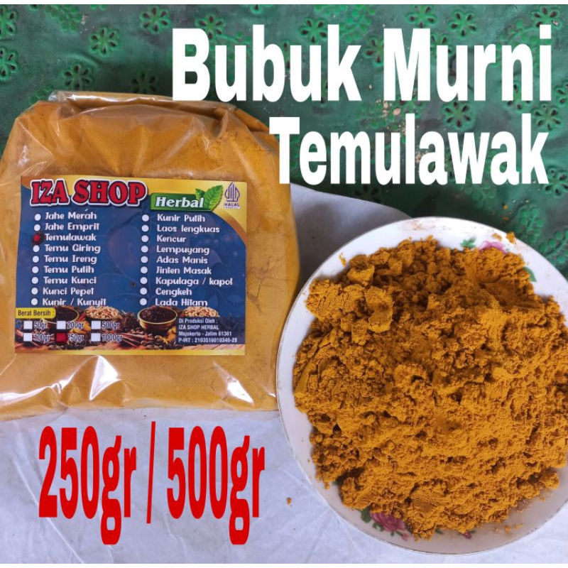 

Temulawak bubuk murni 500gr